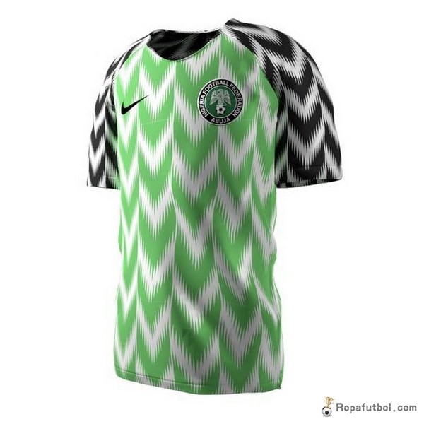 Camiseta Nigeria Replica Primera Ropa 2018 Verde